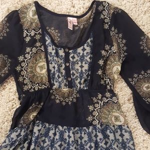 Dolled Up Sheer Blouse L